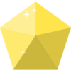 gamipress icono pentagonal facetado